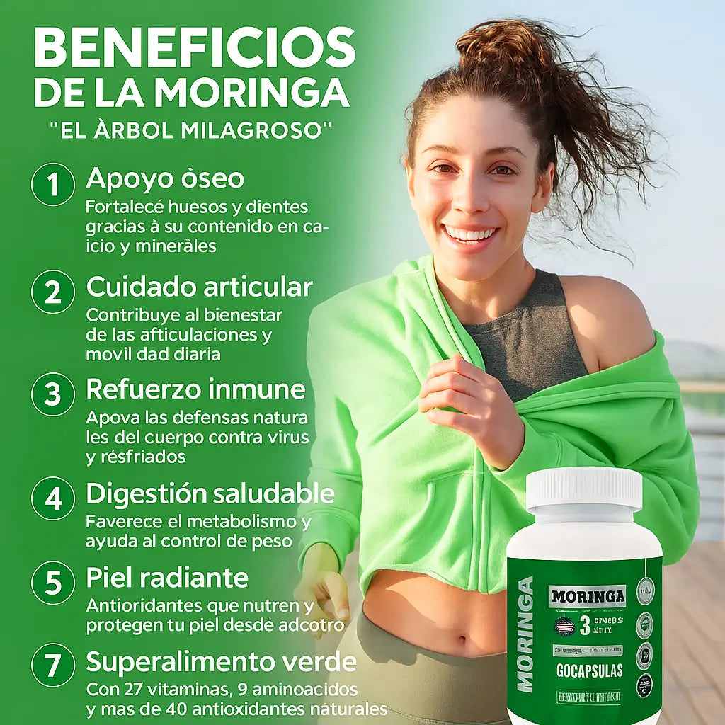 Moringa Salud – El Árbol de la Vida en Cápsulas