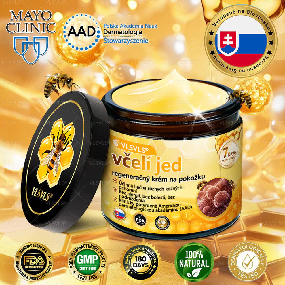 Compra 1 Lleva 3 + 5 Obsequios - Crema renovadora de piel con veneno de abeja VLSVLS™ Tienda Colombia