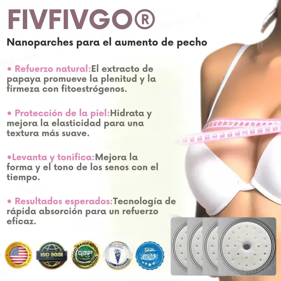 Fivfivgo® Nano Parche para el Aumento de Senos Tienda Colombia