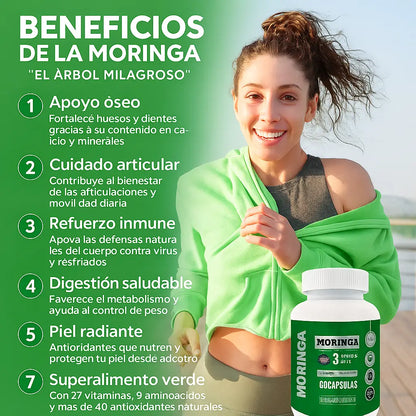 Moringa Salud – El Árbol de la Vida en Cápsulas
