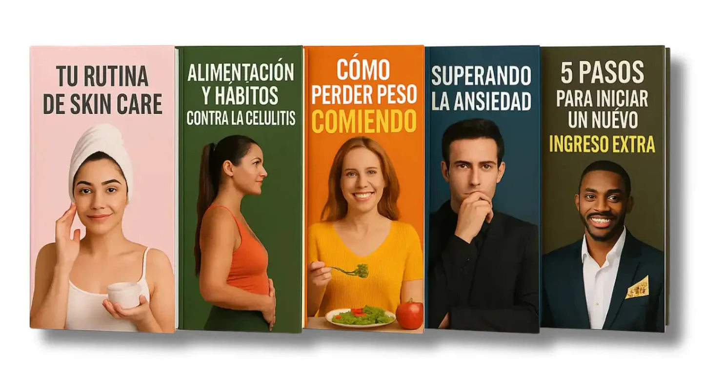 Grátis 5 guías prácticas que cambiarán tu rutina diaria Tienda Colombia